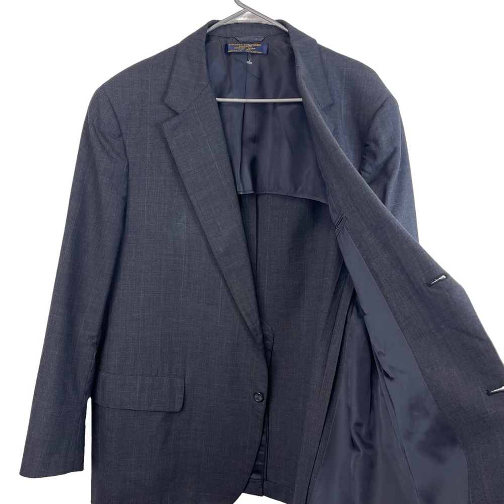 Brooks Brothers Maker Brooks Blend Men’s Blazer Size 46R, 42W - Picture 2 of 10